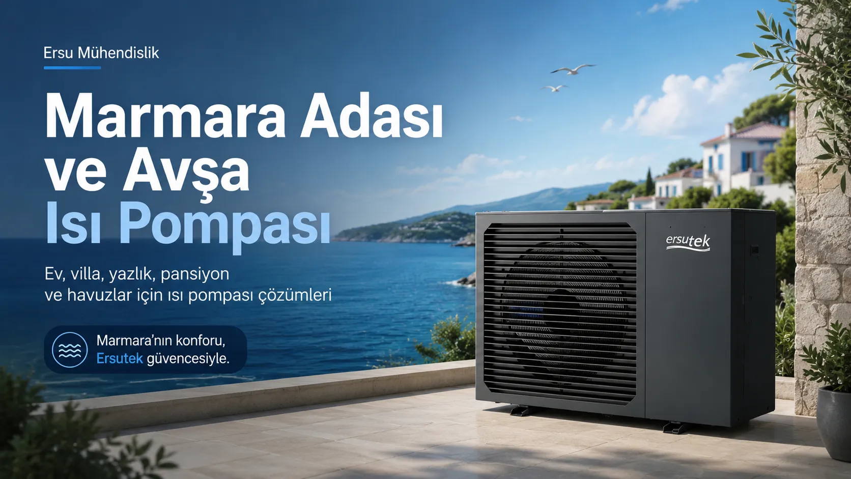 Marmara Adası ve Avşa Isı Pompası