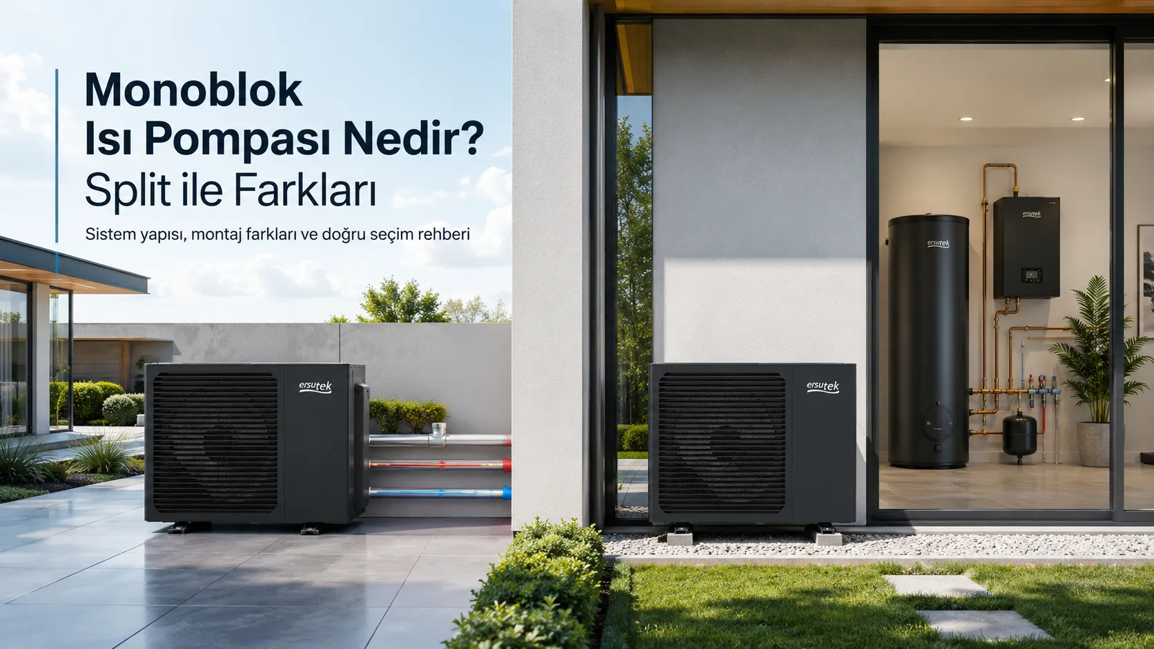 Monoblok Isı Pompası Nedir? Split ile Farkları